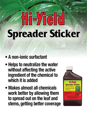 Hi-Yield Spreader Sticker 8 oz Concentrate