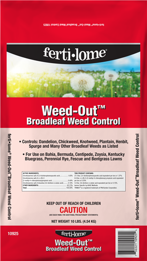 10 lb Weed Out Broadleaf Weed Control Post Emergent Herbicide