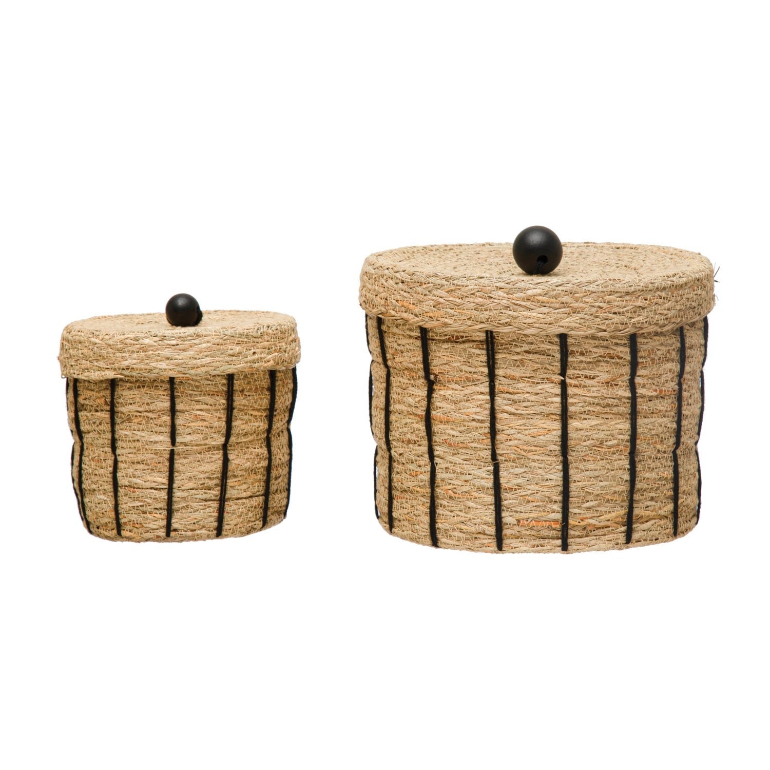 Black Seagrass Basket product photo