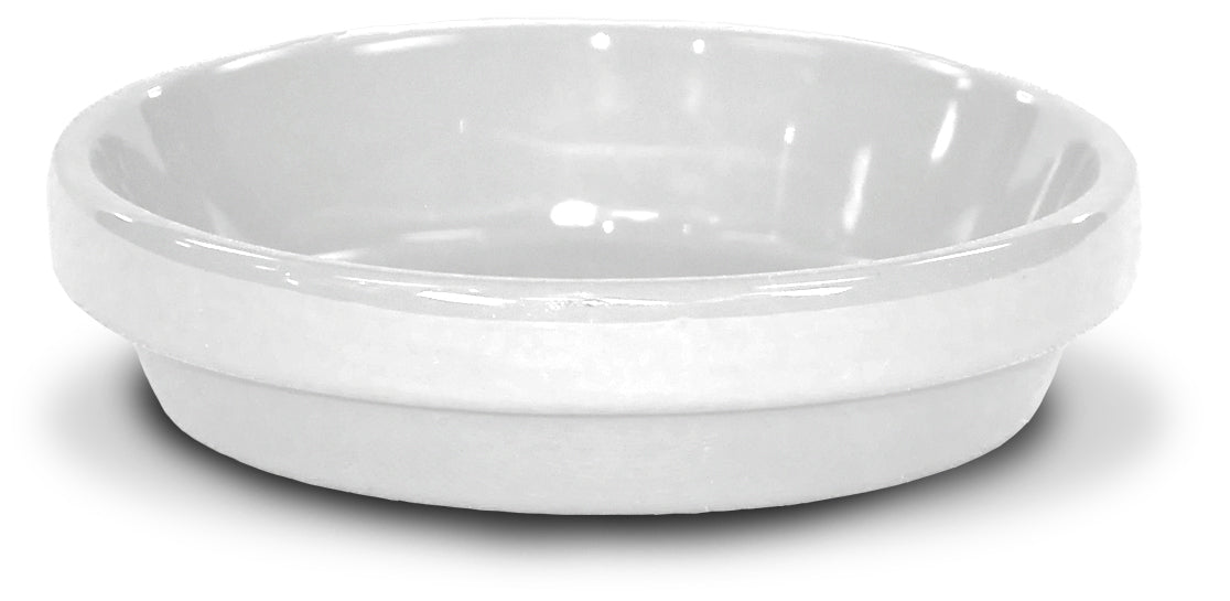 Medium Glazed White Powder Coated Tray product photo