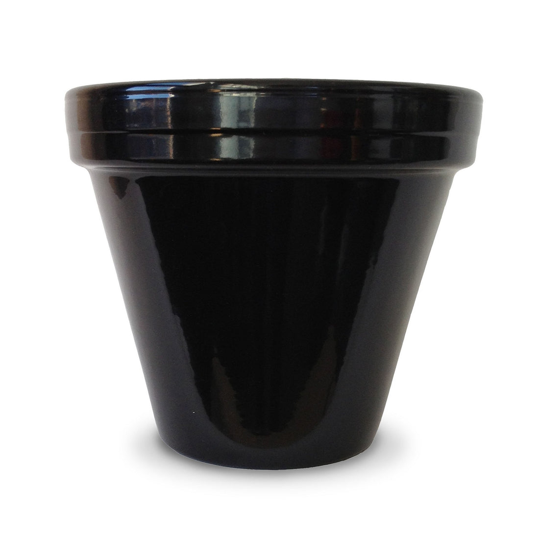 8in Black Powder Coated Pot product photo