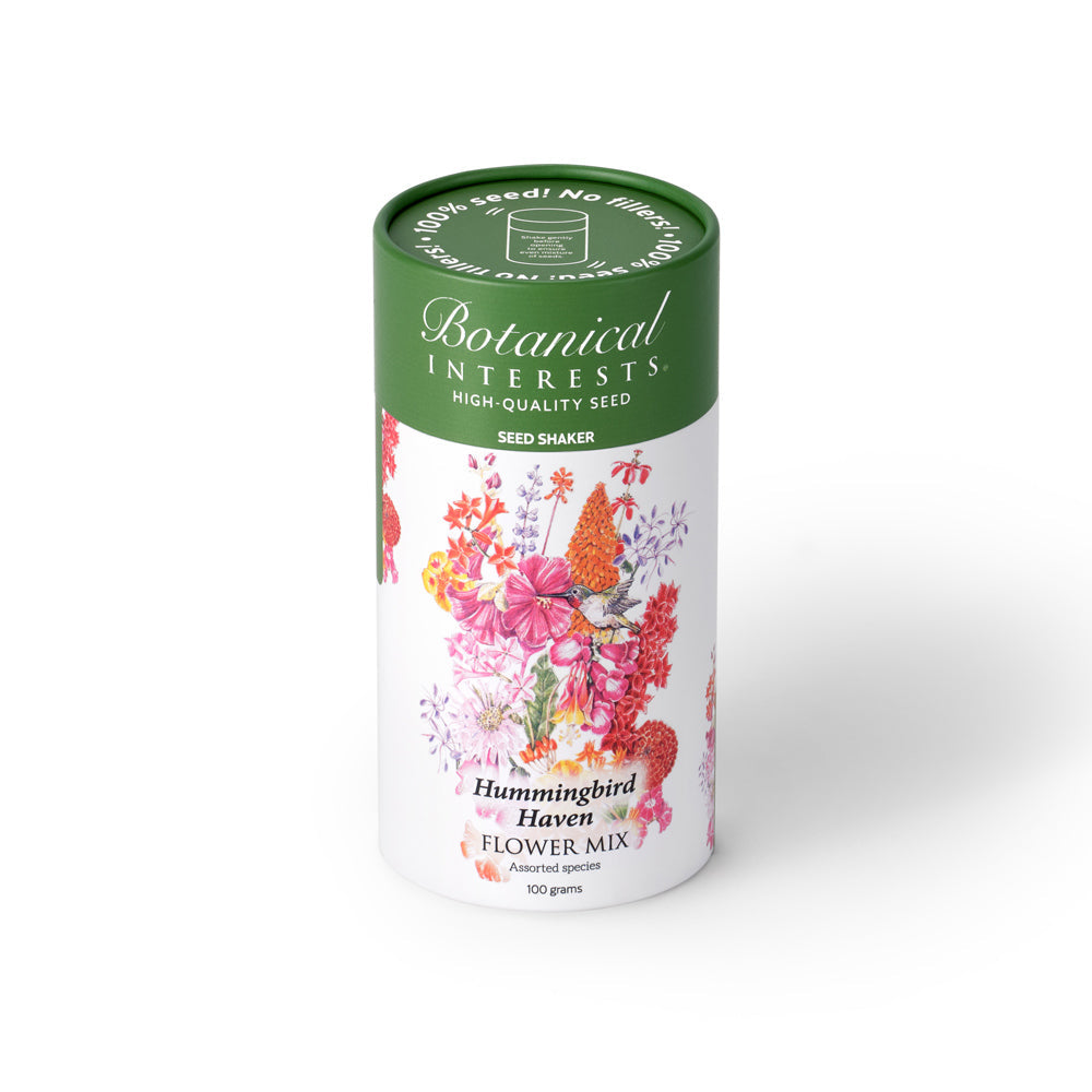 Hummingbird Haven Flower Mix Seed Shaker seed packet photo