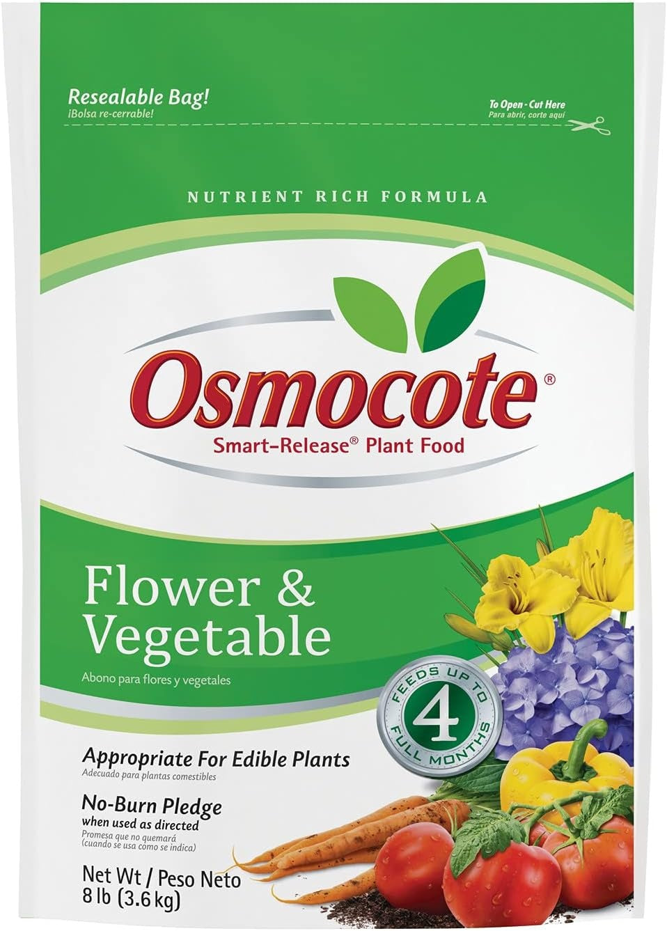 Osmocote Flower + Veg 8 lb product photo