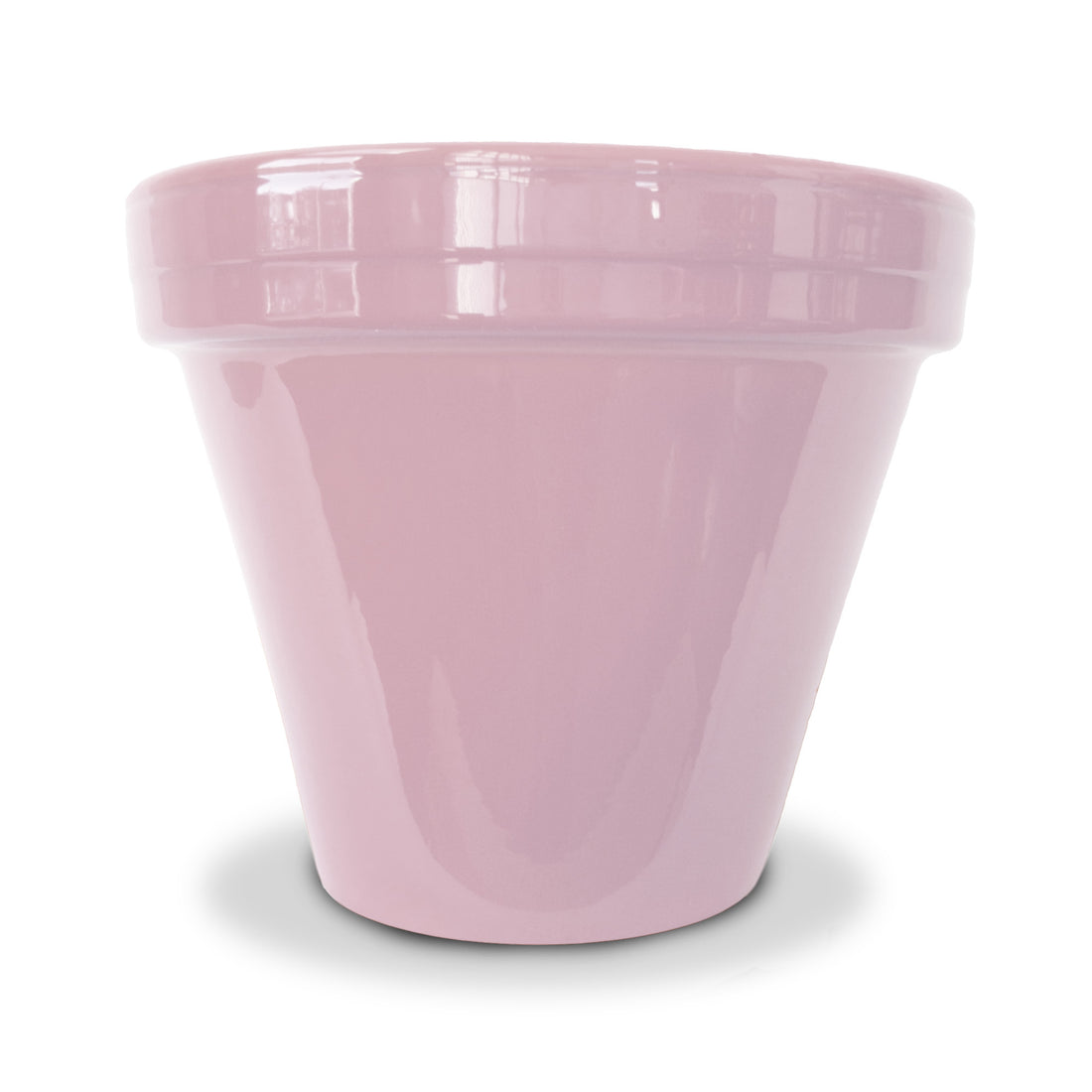 8in Light Pink Powder Coated Pot product photo