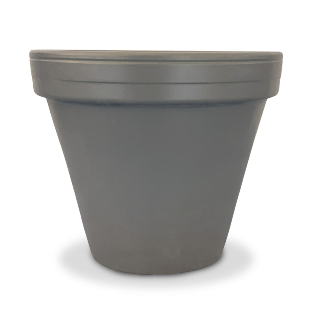 4in Matte Brown Powder Coated Pot product photo