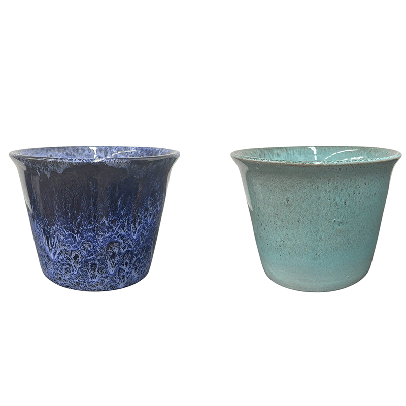 7" Spanish Pot Aqua Green product photo
